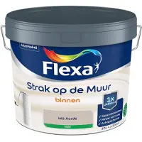 Flexa - Strak Op De Muur Binnen Mat - Iets Aarde - Mengverf - 10 L