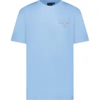 Cars T-shirt met backprint lichtblauw Jongens Katoen Ronde hals Backprint - maat 176
