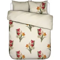 Essenza Tosca Dekbedovertrek Vanille Satijn-260 x 200 / 220 cm | Extra Breed