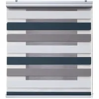 STORESDECO - Premium Duo rolgrodijn met aluminium afwerking, 120x250 cm
