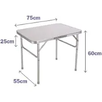 Marbueno Summer 10013b 75x55x25 Cm Folding Table Wit