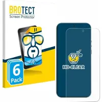 BROTECT - Screenprotector voor Xiaomi 17 Ultra - Folie Beschermfolie transparant 6 Stuks