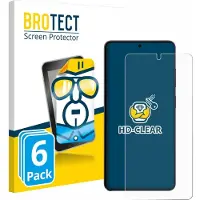 BROTECT - Screenprotector voor Samsung Galaxy S26 Ultra - Folie Beschermfolie transparant 6 Stuks
