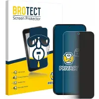 BROTECT - privacy screenprotector voor Motorola Moto G67 - Folie Beschermfolie Blauwlichtfilter