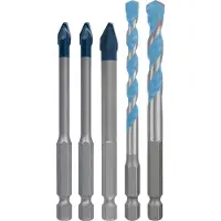 Bosch EXPERT Tegel- en Universeelborenset HEX-9 | HardCeramic | 5-delig | 6/8mm - 2608902314