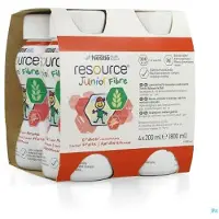 Resource Nestlé Junior Fibre Aardbei | 4 x 200 ml