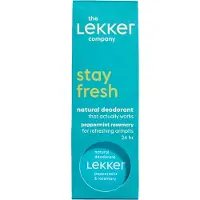 The Lekker Company Deodorant Pepermunt en Rozemarijn 30 gr