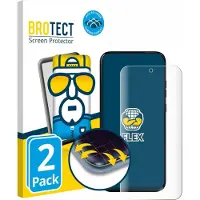BROTECT - Screenprotector voor Motorola Moto G67 - Folie Beschermfolie transparant volledig dekking - 2 Stuks