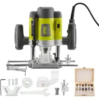 MoonDrop Elektronik freesmachine 1200W, Ø 6 en 8 mm