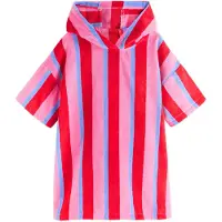 Next Badjas lichtbeige / royal blue/koningsblauw / pitaja roze / rood