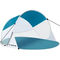 Trizand Pop-up Strandtent - 190x120x90cm - Met Mugennet - Ideaal voor Stranduitjes