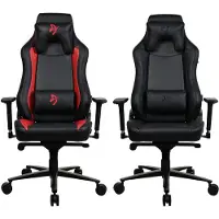 AROZZI Vernazza Gamingstoel - SoftPU - Zwart/Rood