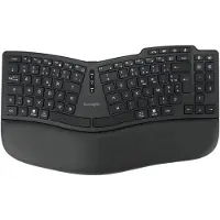 Kensington Pro Fit Ergo Draadloos Toetsenbord KB675 EQ TKL oplaadbaar (NL, Draadloze), Toetsenbord, Zwart
