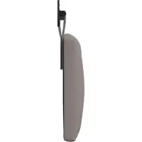 vidaXL Hangend hoofdbord Taupe Stof