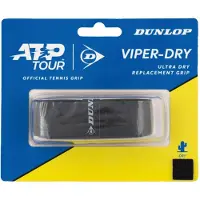 Dunlop Viper Dry Basisgrip Zwart - Tennisgrip - Padelgrip - Replacement Grip