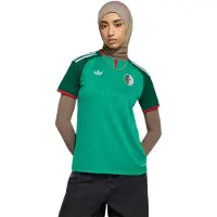 Adidas Tricot 'Algeria 26 Away' groen / donkergroen / rood / wit