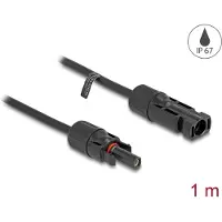 DeLOCK 88236 88236 Zonne-energie kabel 4 mm² Kabellengte 2 m
