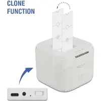 DeLOCK M.2 Docking Station for 2 x M.2 NVMe PCIe SSD with Clone function