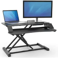 Fellowes Corsivo Zit-Sta Werkstation Zwart