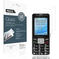 Dipos – 2x Pantserfolie geschikt voor Masstel Izi 55 | 9H Screenprotector