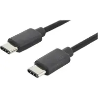 Digitus AK-300138-010-S USB 2.0 Anschlusskabel Typ C -C St/St 1.0m, sw