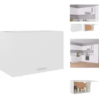 vidaXL Hangkast Wit, 60x31x40 cm, Houtvezel - Keukenmeubels