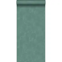 ESTAhome behang geschilderd effect petrolblauw - 53 cm x 10.05 m - 148722