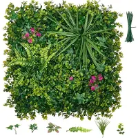 Vevor Kunsthaag 50x50 cm 16-delige set