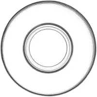 LAV – theeglazen schoteltjes – Vera – set van 6 – transparant – rond