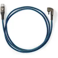 Nedis USB-Kabel | USB-C Male naar USB-C Male | 480 Mbps | 1 m | 1 stuks - GCTB60700BK10 GCTB60700BK10