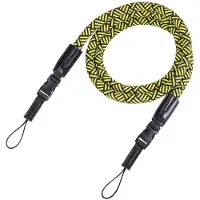Hama Braid 120 camera strap, zwart/geel