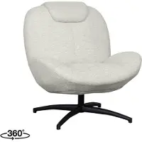 Label51 Clayton Fauteuil - Naturel - Geweven - One Size - -