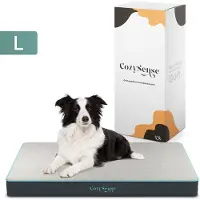 CozySense – Orthopedisch Hondenkussen 90 X 55 Cm – Maat L - Waterdicht – Geschikt Als Benchkussen & Hondenbed