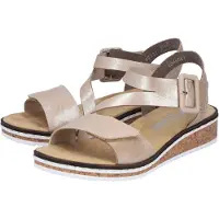 Rieker V3660 Sandalen | Maat 39 Dames Beige