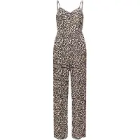 ONLY Jumpsuit 'ONLNova' beige / zwart