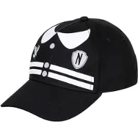 KARACTERMANIA Hoed 'Varsity ' zwart / wit
