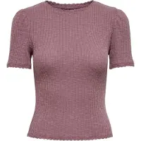 ONLY - ONLNICOLE SS O-NECK SCALLOP TOP JRS - Meisjes - Blouses