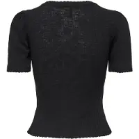 ONLY - ONLNICOLE LIFE SS O-NECK SCALLOP TOP JRS - Meisjes - Blouses