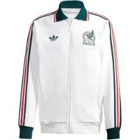 Adidas Sportsweatvest 'Mexico Away Anthem' donkergroen / rood / wit
