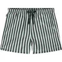 Pockies Zwemshorts donkergroen / wit