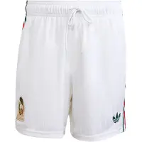 Adidas Sportbroek 'Mexiko Originals' mokka / donkergroen / rood / wit