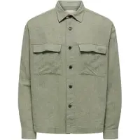 Only & Sons Overhemd 'ONSCaiden' groen