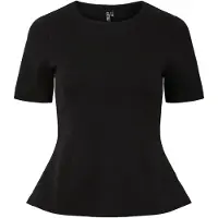 Pieces Shirt 'PCLilu' zwart