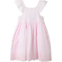 Name It Mini Jurk lichtroze / wit