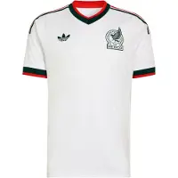 Adidas Tricot 'Mexiko 26' donkergroen / vuurrood / wit