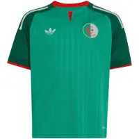 Adidas Functioneel shirt 'Algeria 26 Away Kids' groen / donkergroen / rood / wit