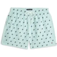 Tommy Hilfiger Underwear Zwemshorts 'ITHACA' navy / mintgroen / wit