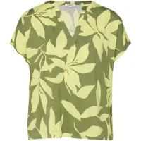 s.Oliver Blouse olijfgroen / pastelgroen