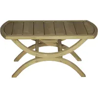 Amazonas Bijzet Tuintafel Tavolino - L86 X B42 X H36 Cm - Vurenhout