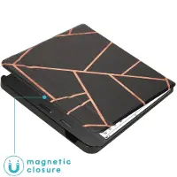 IMoshion Design Slim Hard Case Sleepcover met stand voor de Tolino Vision 5 - Black Graphic